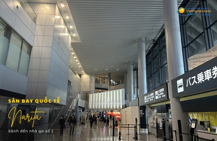 sân bay Narita sảnh đến nhà ga số 1