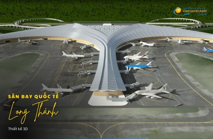 sân bay quốc tế Long Thành thiết kế mẫu