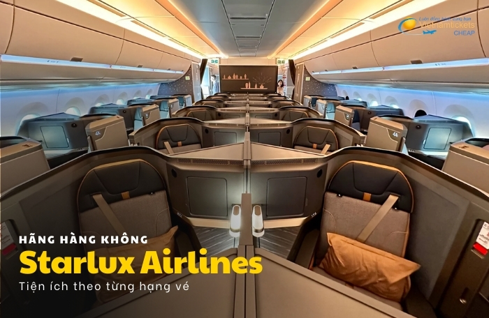 starlux airlines hạng vé