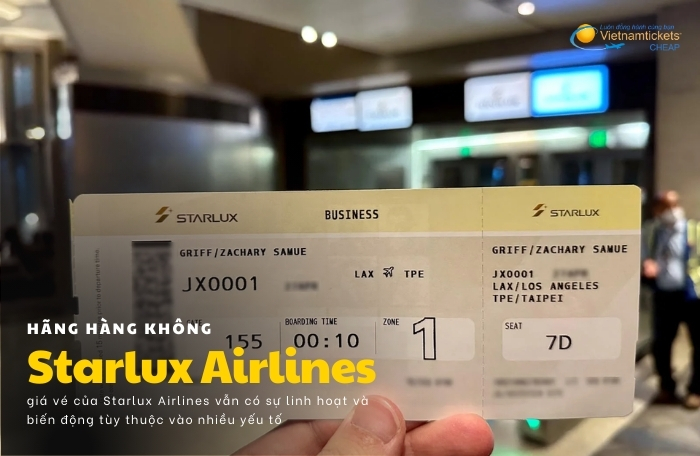 giá vé starlux airlines