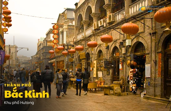 thành phố Bắc Kinh phố cổ Hutong