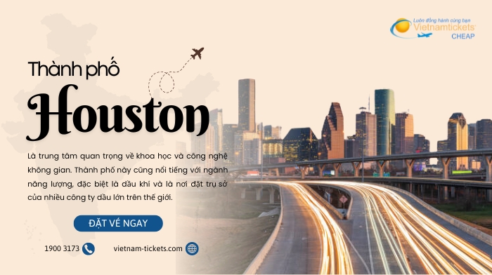 thành phố Houston mua vé du lịch