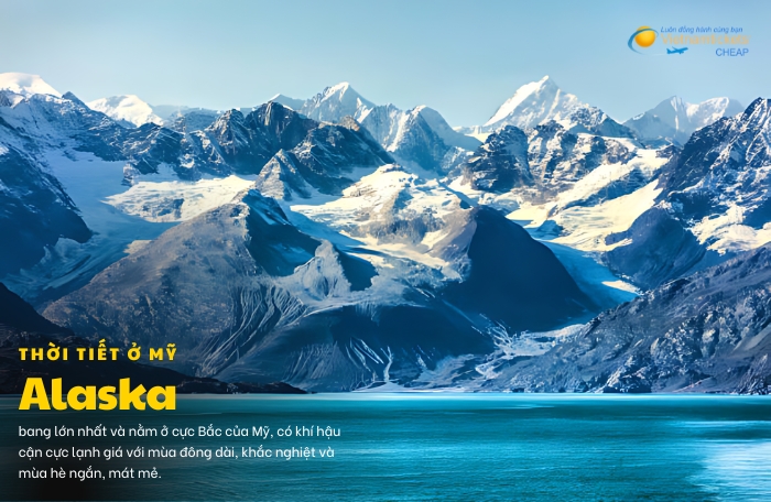 thời tiết ở Mỹ Alaska