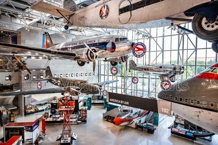 Bảo tàng hàng không Carolinas là nơi trưng bày các hiện vật quan trọng
