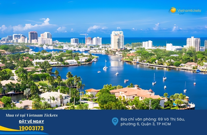 vé máy bay đi Fort Lauderdale mua ở đâu rẻ