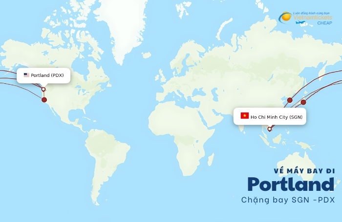 Vé máy bay đi Portland chặng bay