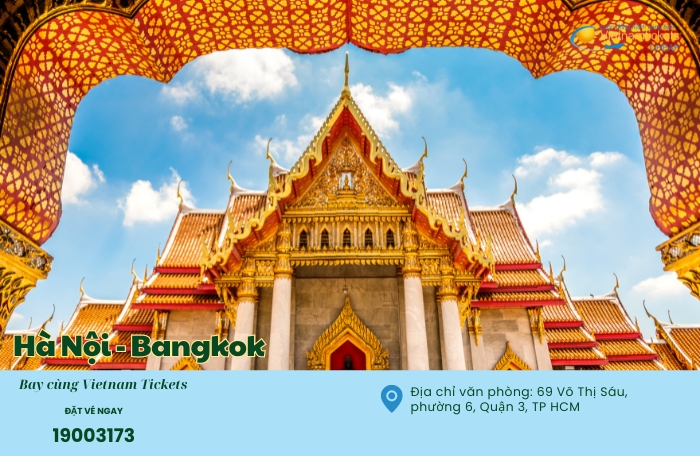 vé máy bay hà nội bangkok vietnam tickets