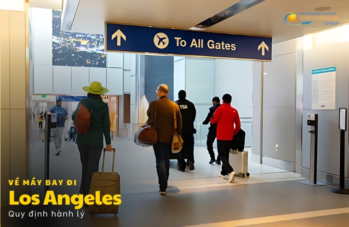 Vé máy bay Hà Nội đi Los Angeles hành lý