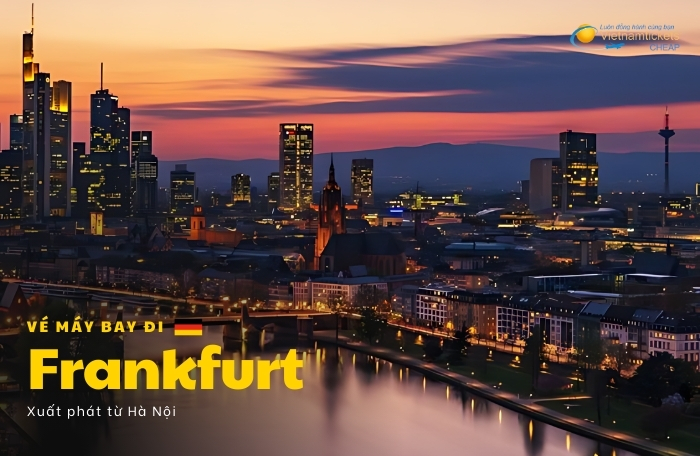 vé máy bay Hà Nội Frankfurt