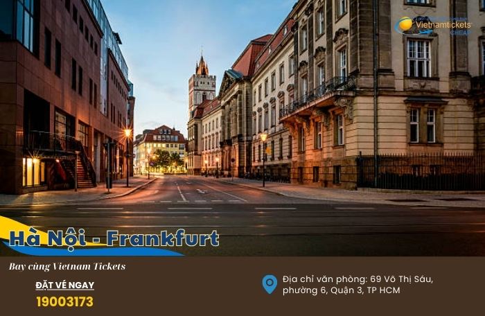 vé máy bay Hà Nội Frankfurt mua ở đâu rẻ