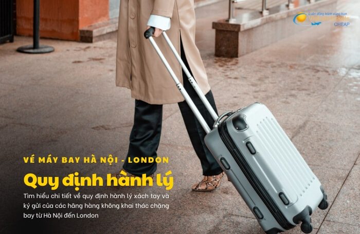 vé máy bay Hà Nội London hành lý