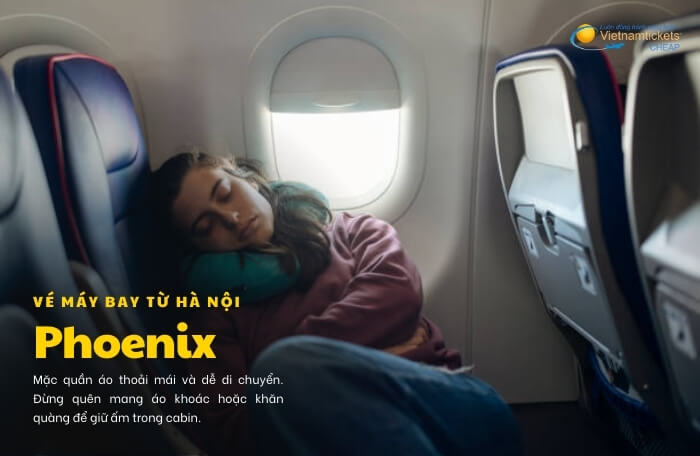 vé máy bay từ Hà Nội đi Phoenix lưu ý