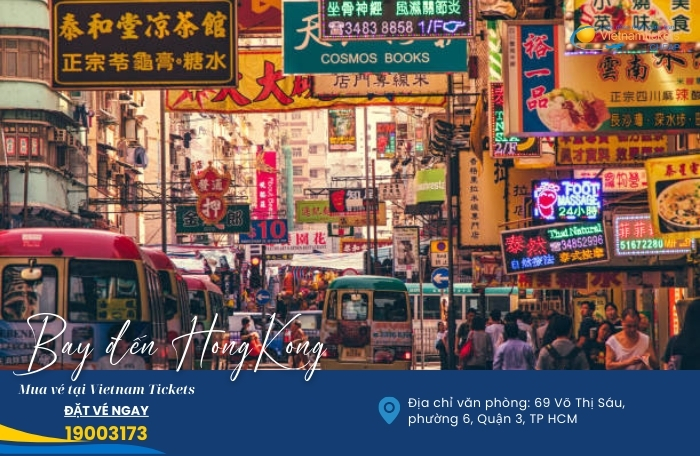 vé máy bay từ TPHCM đi Hong Kong mua ở đâu rẻ