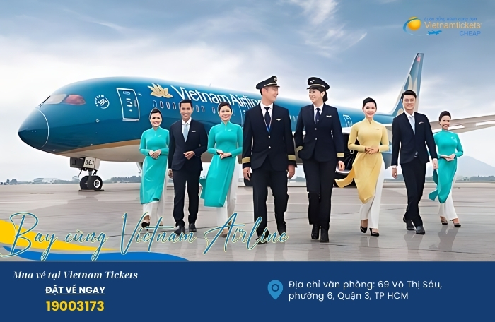 giá vé máy bay đi Pháp của Vietnam Airline mua ở đâu rẻ