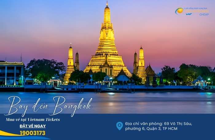 vé máy bay đi Bangkok mua ở đâu