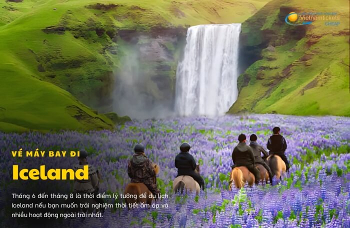 vé máy bay đi Iceland mùa nào đẹp