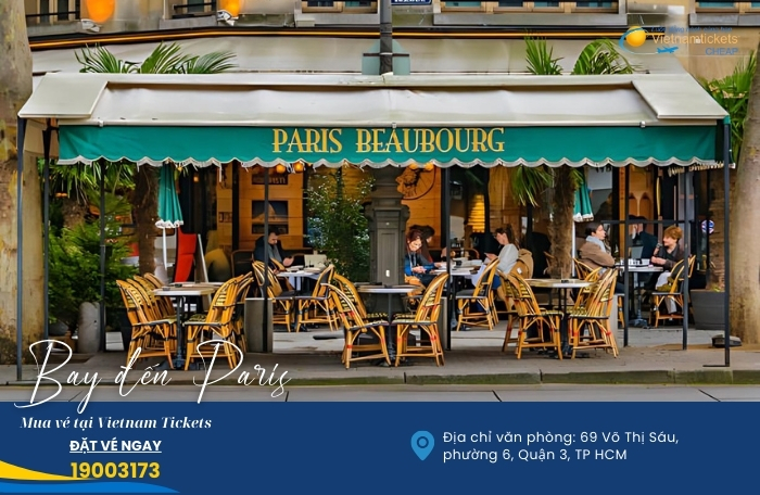 vé máy bay đi Paris giá rẻ đặt ở đâu