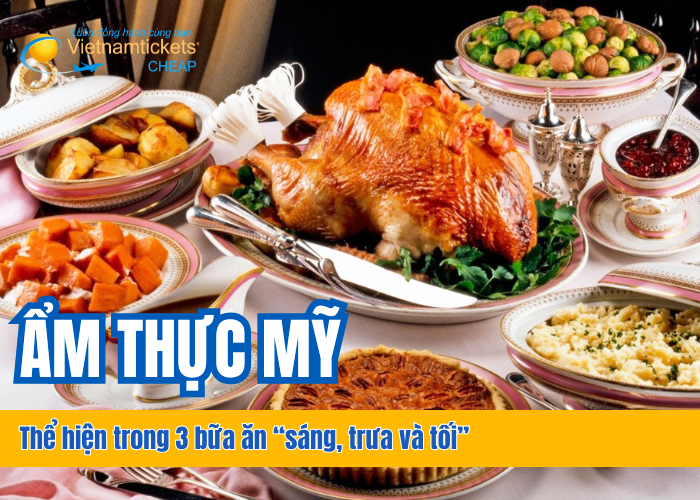 Văn hóa “ăn sáng, ăn trưa và ăn tối” của người Mỹ đã được hình thành từ xa xưa