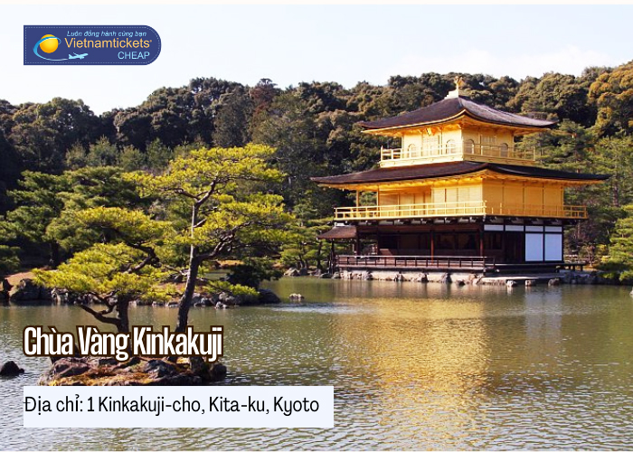 Kinkakuji là một ngôi chùa khác biệt với các kiến trúc Phật giáo thông thường khác tại Kyoto