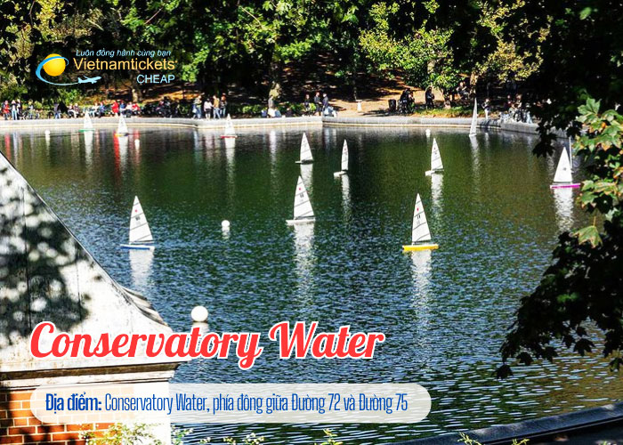  Conservatory Water là một trong những điểm đến mang tính biểu tượng của New York