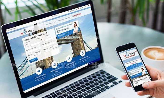 Đặt vé máy bay online tại các website đại lý là cách tốt nhất để bạn có thể tra cứu lịch trình bay cụ thể