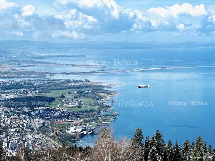 Hồ Bodensee là một trong những hồ lớn nhất tại Châu Âu