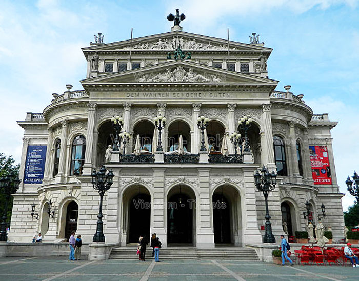 Nhà Hát Alte Oper Frankfurt - Kiệt tác kiến trúc và nghệ thuật ở Đức