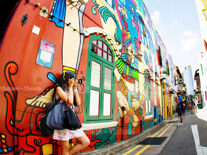 Chinatown & Little India là nơi tập trung đông đúc khách du lịch và là khu vực buôn bán, giao thương sầm uất nhất