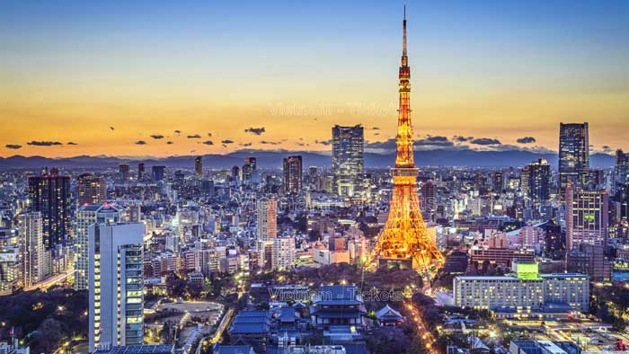 Ngắm toàn cảnh Tokyo từ trên tại tháp Tokyo là một trải nghiệm cực kỳ thú vị