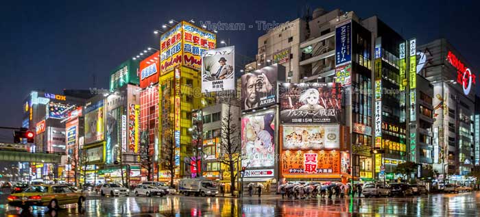 Phố điện tử Akihabara tọa lạc tại trung tâm Tokyo và là minh chứng cho sức mạnh của công nghệ Nhật Bản