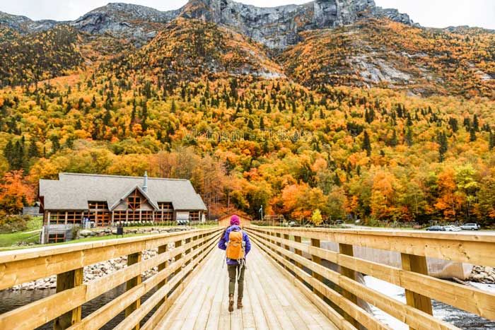 Mùa thu chính là thời điểm khí hậu Canada tuyệt vời nhất trong năm