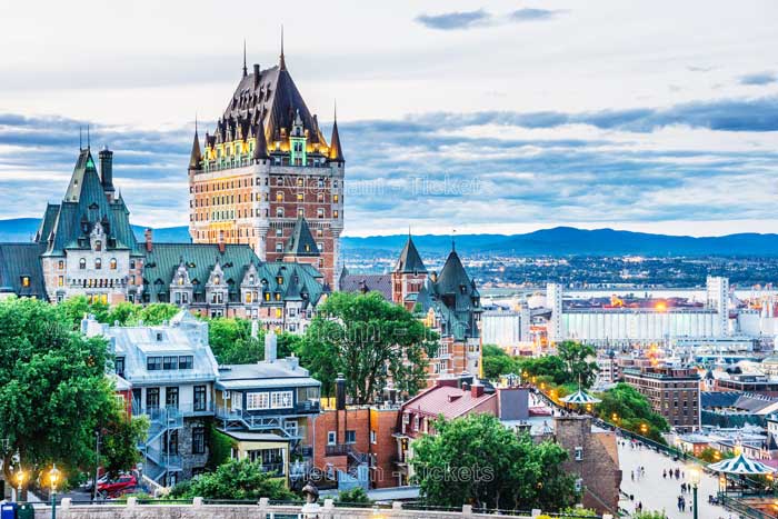  Ở Quebec, mùa hè dễ chịu và ẩm ướt, mùa đông lạnh giá, có tuyết và quanh năm có mây