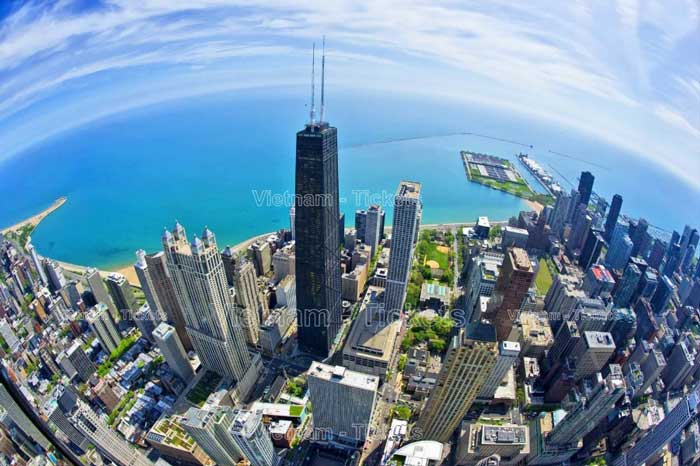 Thành phố Chicago tự hào vì sở hữu tòa nhà chọc trời nổi tiếng là Tháp Willis