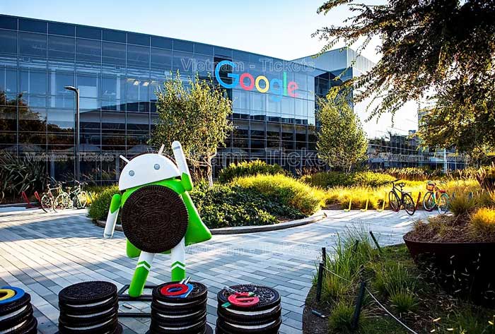 Googleplex là trụ sở với không gian làm việc sáng tạo và là trung tâm giải trí dành riêng cho nhân viên