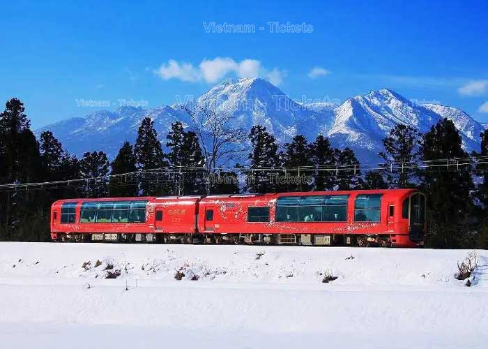 Có xe buýt và tàu hỏa trên khắp Tỉnh Niigata