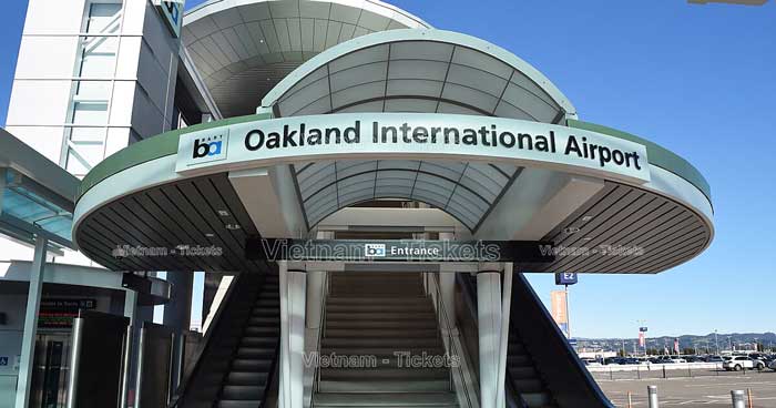 Thuộc khu vực “Bay Area” Sân bay quốc tế Oakland (OAK) là sân bay quốc tế lớn thứ ba