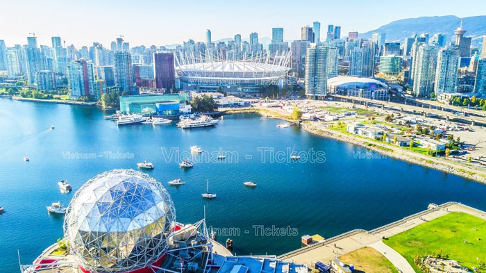  Mùa hè (tháng 6 - tháng 8) là thời điểm tuyệt vời để đến Vancouver