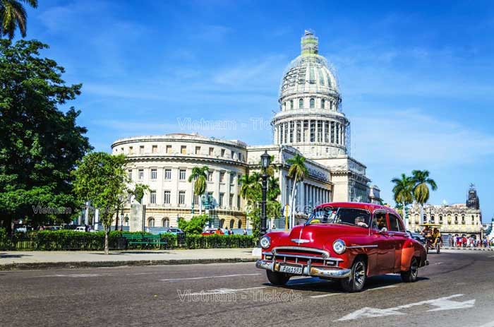 Đặt vé máy bay đi Cuba bạn có thể bay đến các thành phố lớn của đất nước như Havana