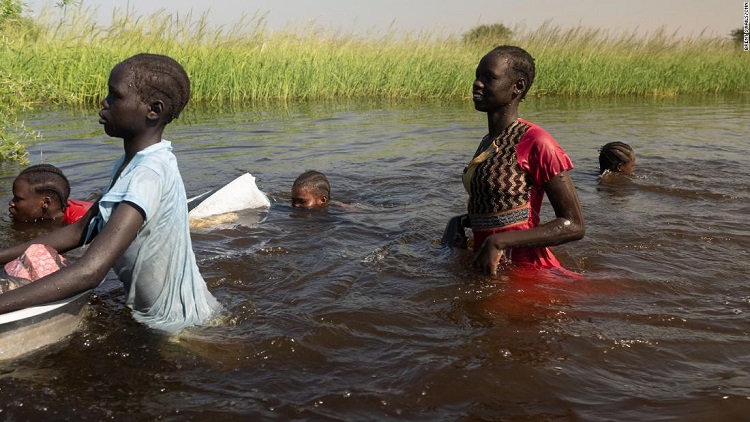 Người dân ở Nam Sudan