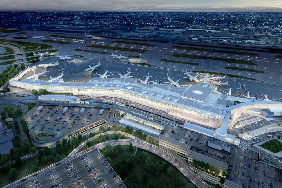 Sân bay quốc tế John F. Kennedy (JFK) là sân bay quốc tế New York của Mỹ lớn và phổ biến nhất