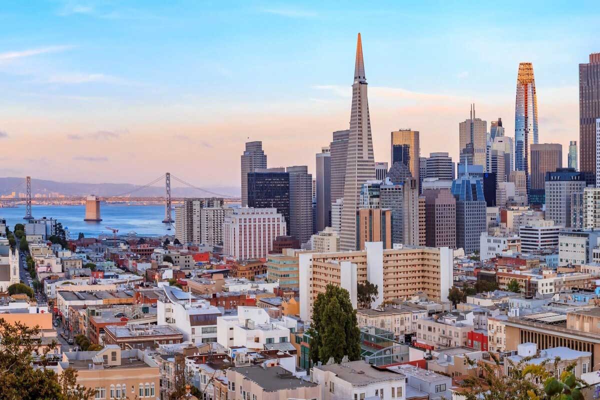 San Francisco là thành phố du lịch nổi tiếng của Mỹ