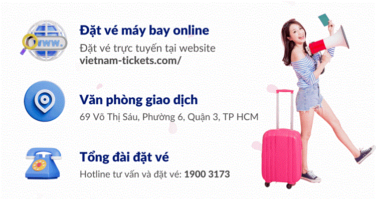 Đặt vé máy bay tại Vietnam Tickets