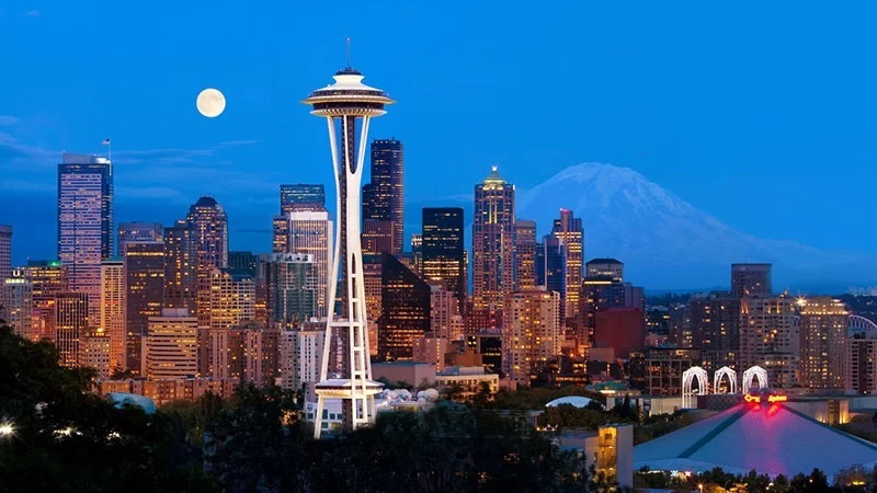 Seattle mang đến cho du khách không gian thiên nhiên trữ tình, thơ mộng