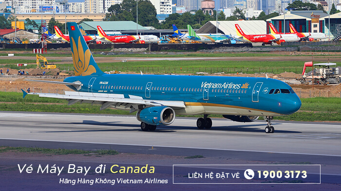 Đặt Vé máy bay đi Canada Vietnam Airlines Ưu Đãi Hotline 19003173