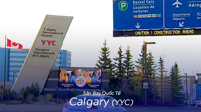 Sân bay quốc tế Calgary (YYC) | Vé máy bay đi Canada Vietnam Airlines 