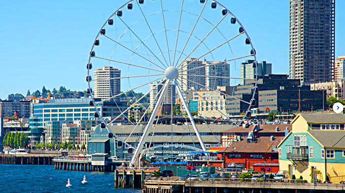 Seattle Great Wheel | Vé máy bay đi Seattle