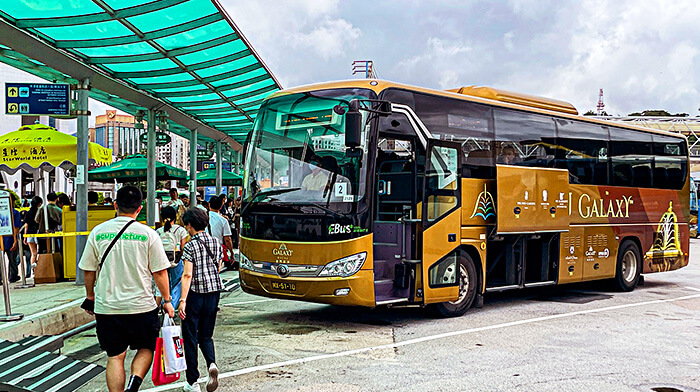 Xe buýt Shuttle đưa đón từ các khách sạn lớn tại Macau | Vé máy bay Hà Nội Macau