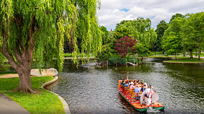 Boston Common & Public Garden | Vé máy bay từ Hà Nội đi Boston