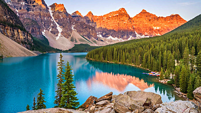 Dãy núi Rocky tại Canada | Vé máy bay từ Hà Nội đi Canada