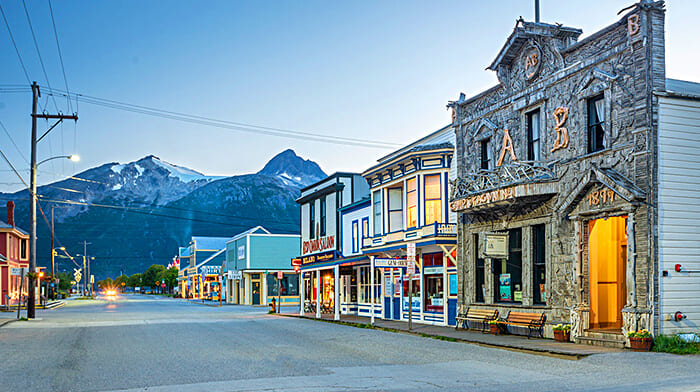 Thị trấn Skagway bang Alaska của Mỹ